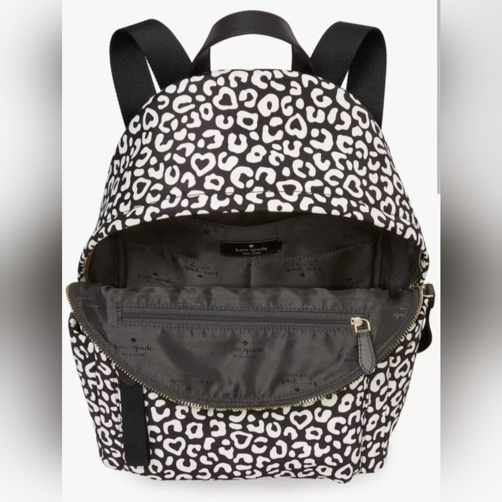 KATE SPADE Chelsea Leopard Backpack - Picture 4 of 9